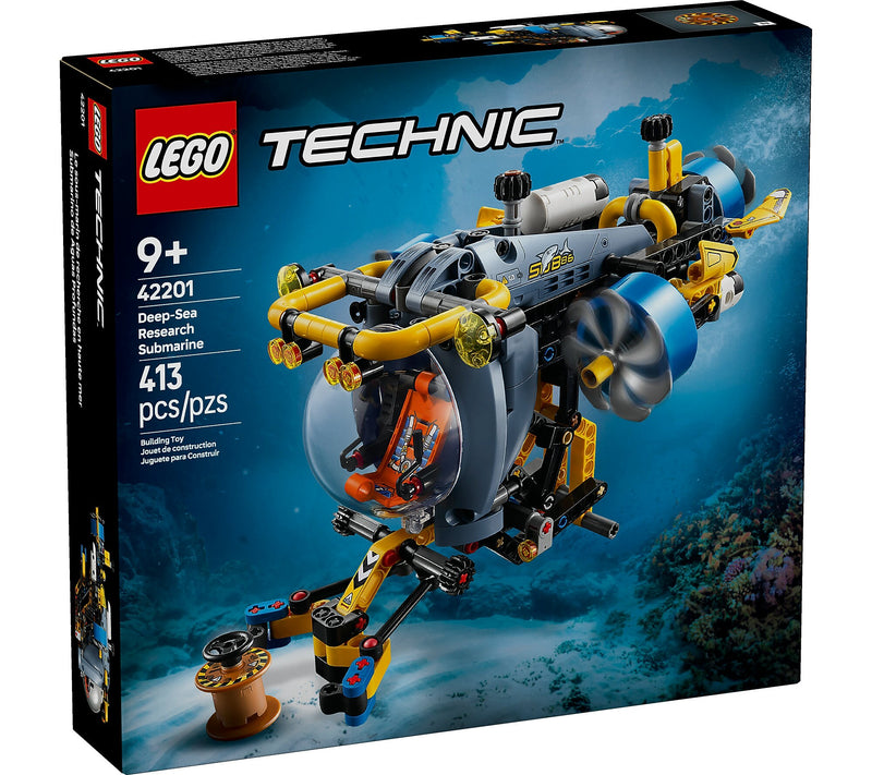 LEGO Technic Deep-Sea Research Submarine, 413 Pieces (42201)