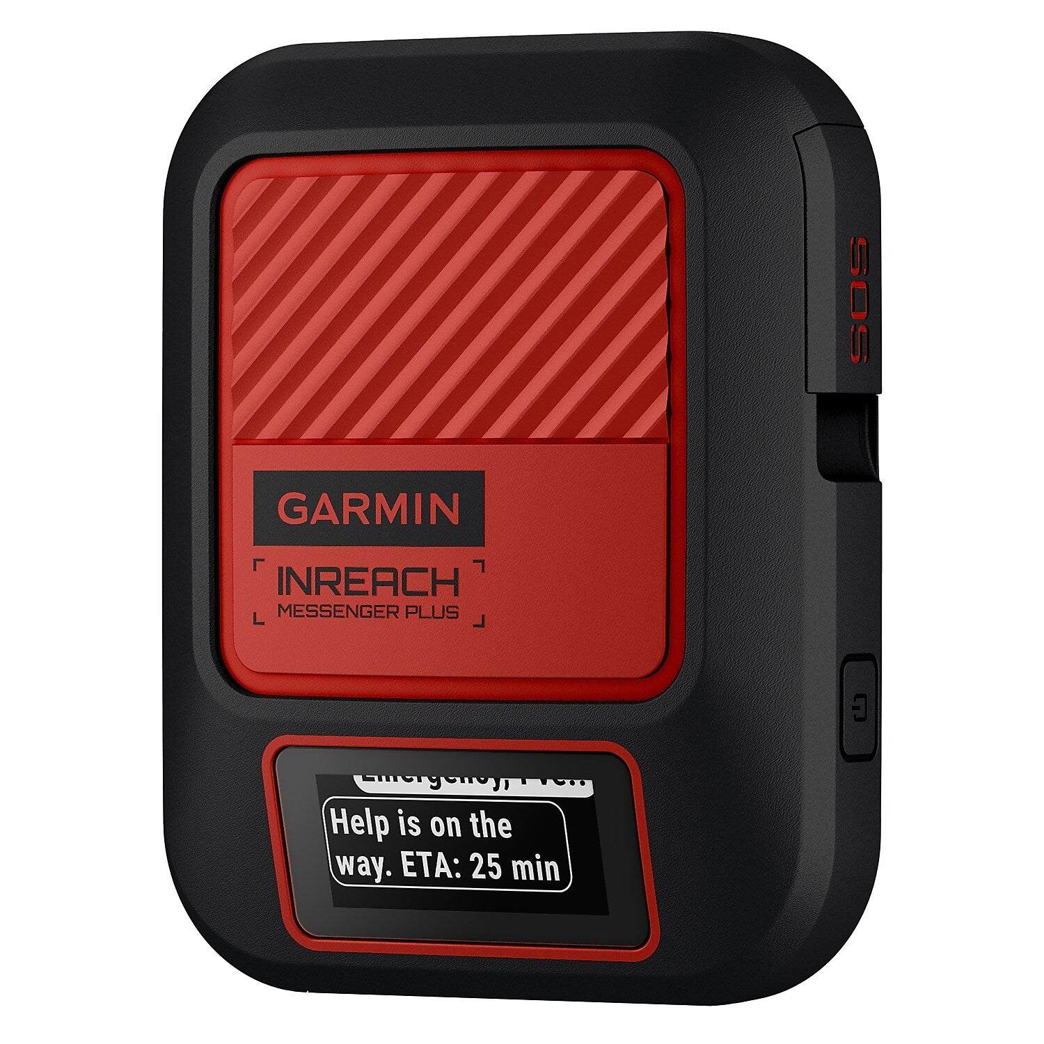 Garmin inReach Messenger Plus SOS Satellite Communicator with Photo and Voice Messaging, Black/Red (010-02887-00)
