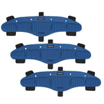 Chill-Its 6611 Hard Hat Cooling Sweatband Pad, Microfiber, Blue, 3/Pack (12447)