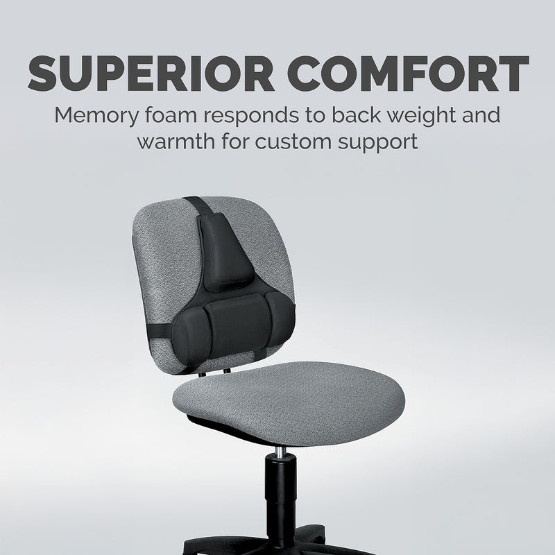 Fellowes Professional Back Support, Black (8037601)