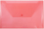 JAM Paper Premium Plastic Document File, Legal, Red, 3/Pack (219S0REX3)