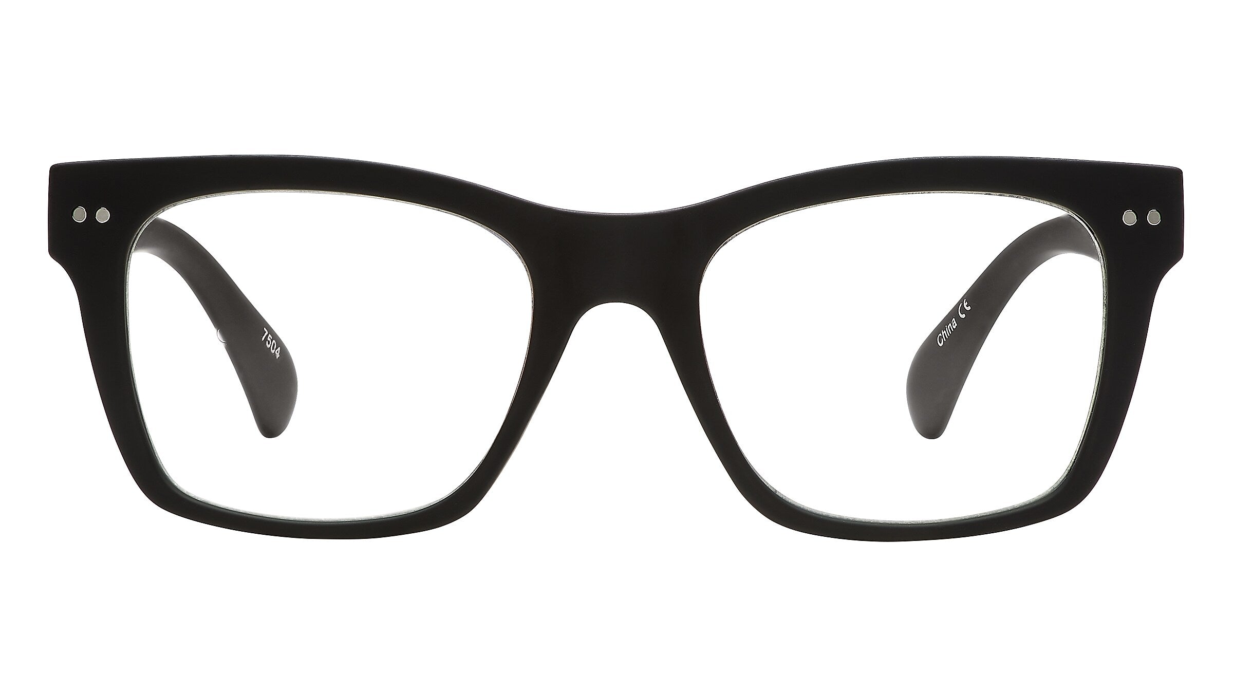 SAV VK Couture Blue Light +2.00 Reading Glasses, Matte Black (EVKB13)