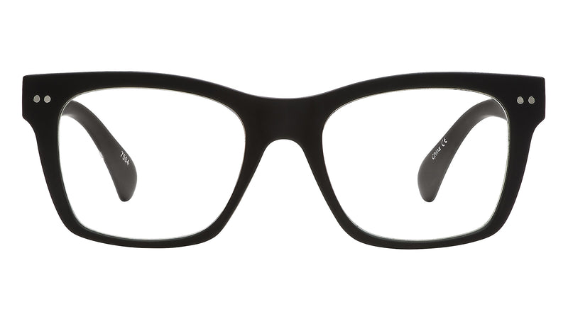 SAV VK Couture Blue Light +2.00 Reading Glasses, Matte Black (EVKB13)