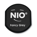 NIO® Ink Pad for NIO Stamp with Voucher, 2.75" x 2.75", Fancy Gray