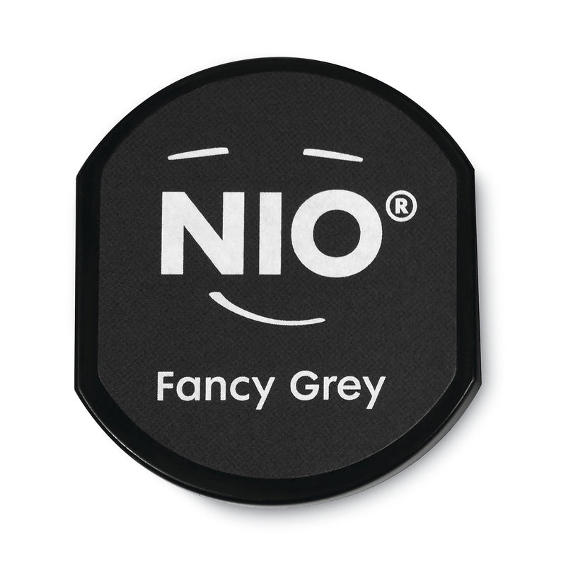 NIO® Ink Pad for NIO Stamp with Voucher, 2.75" x 2.75", Fancy Gray