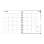 2026 Blue Sky Ru Du Flore 8.5" x 11"  Weekly & Monthly Planner, Plastic Cover, Multicolored (101602-26)