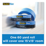 ScotchBlue™ Original Painter's Tape, 1.88 in x 60 yds, Blue, (2090-48MP)