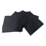 GEN Cocktail Napkins, 2-Ply, 9w x 4.5d, Black, 2,000/Carton