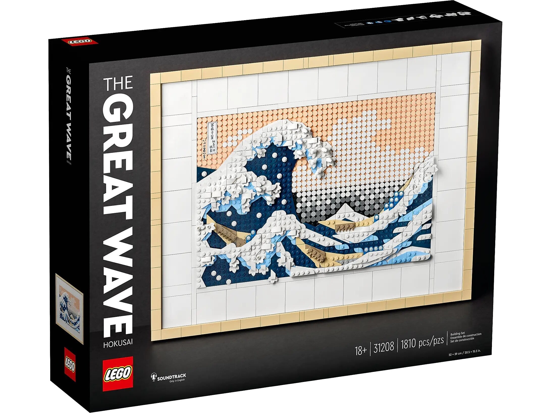 LEGO Art Hokusai's The Great Wave Building Set (31208)