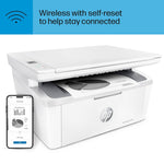 HP LaserJet MFP M140w Wireless Black & White All-in-One Laser Printer, Scanner, Copier, Best for Home Office (7MD72F)
