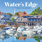 2026 TF Publishing Water's Edge 12" x 12" Monthly Wall Calendar (26-1049)