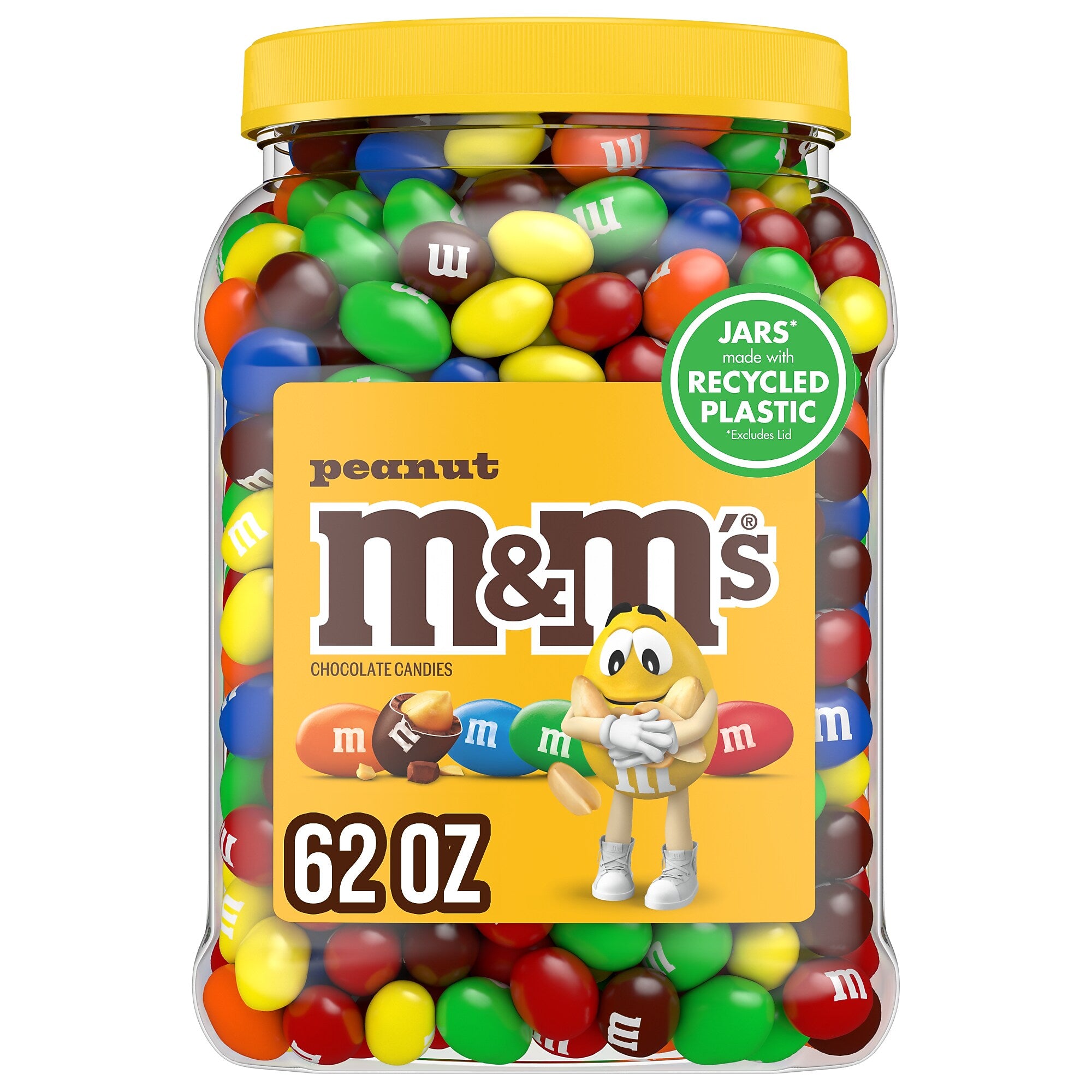 M&M's Peanut Milk Chocolate Pieces, 62 oz. (209-00060)