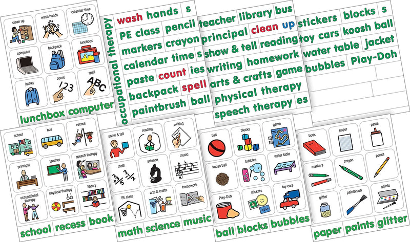 Barker Creek Learning Magnets PCS Activity Kit, 542/Set (LM3045)