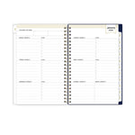 Planning Calendar DD Meadow Blue Poly CYO 5x8 RY26 Wkly/Mthly Safety Wirebound -