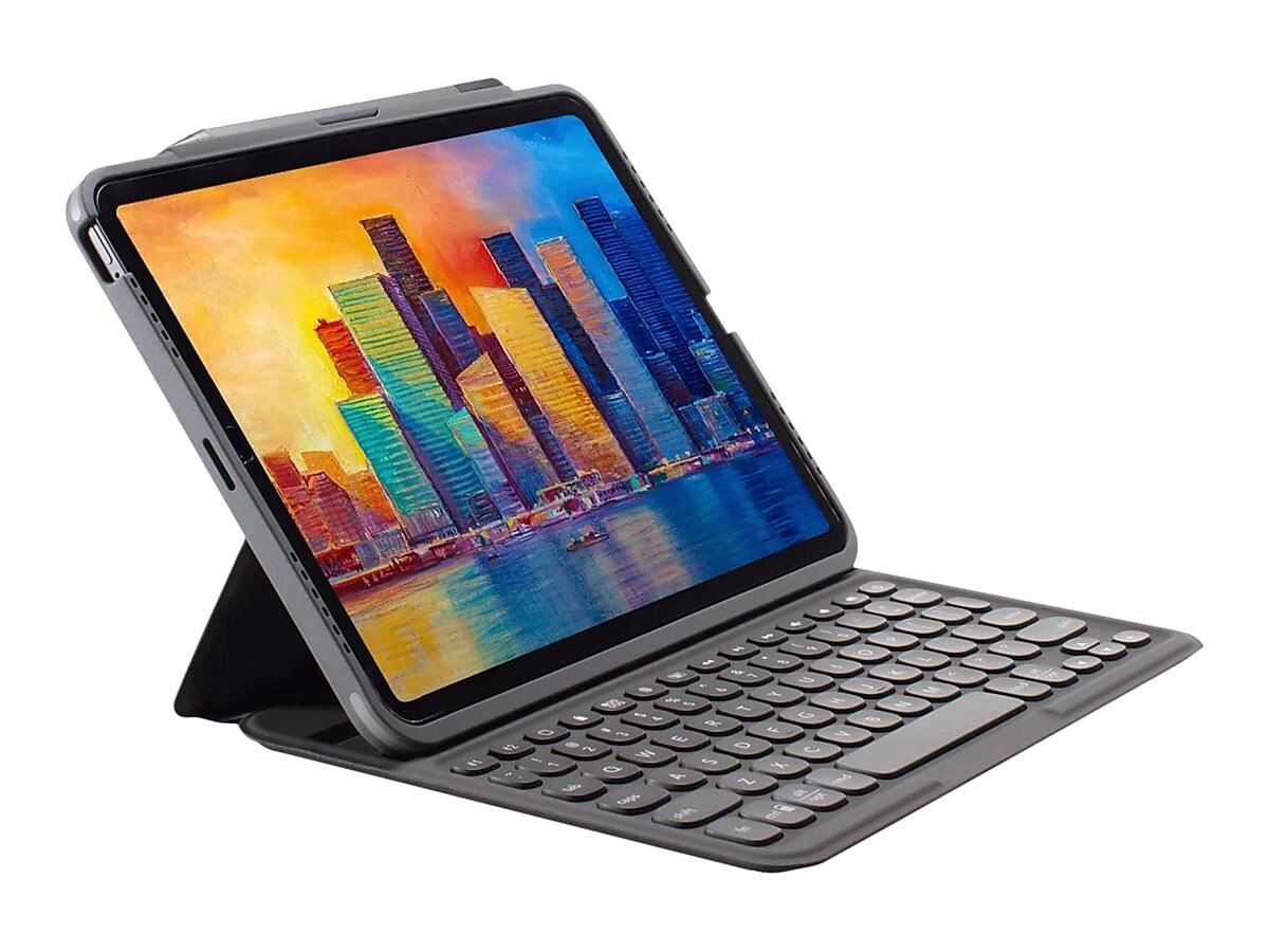 ZAGG Pro Keys Keyboard Case & Folio for 12.9" iPad Pro, Gray (103407563)