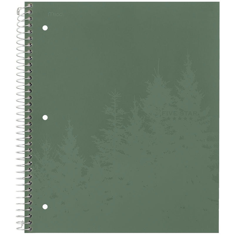 Five Star 1-Subject Notebooks, 8.5" x 11", College Ruled, 100 Sheets, Each (820053-22)