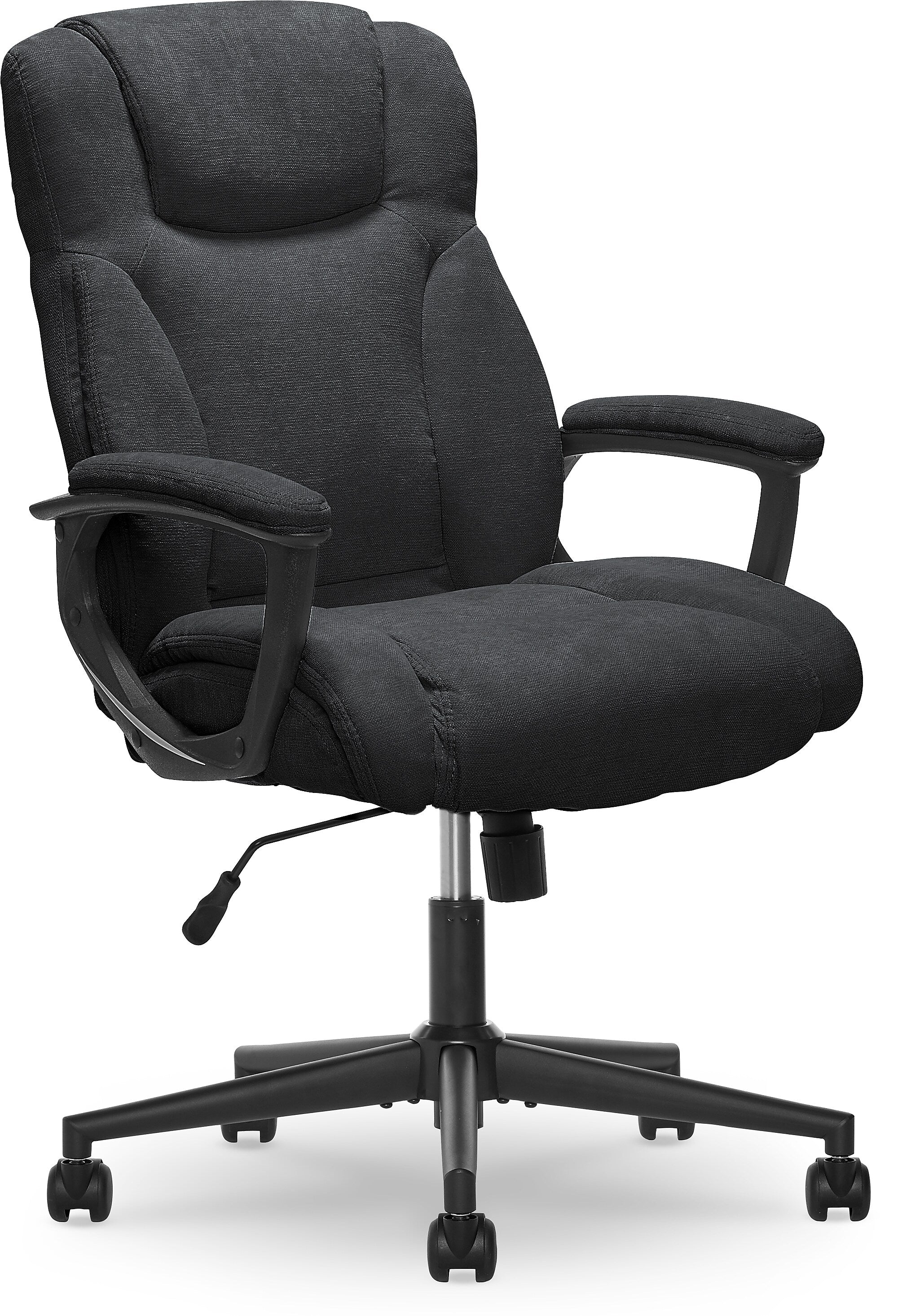 Serta Hannah II Fabric Executive Chair, Black (43672F)