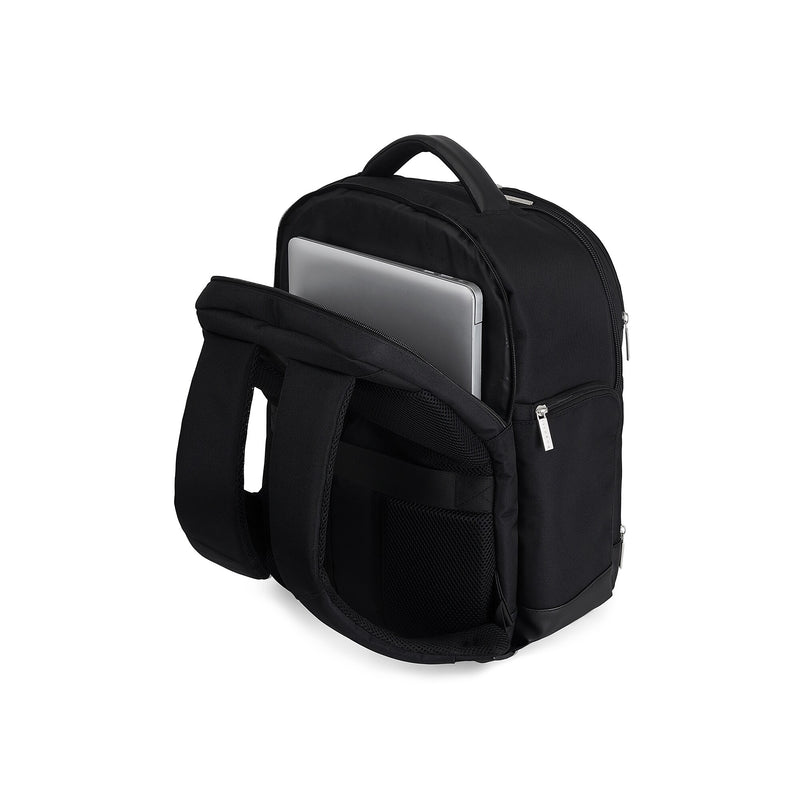 Bugatti Lucas Laptop Backpack, Large, Black (BKP113-Black)