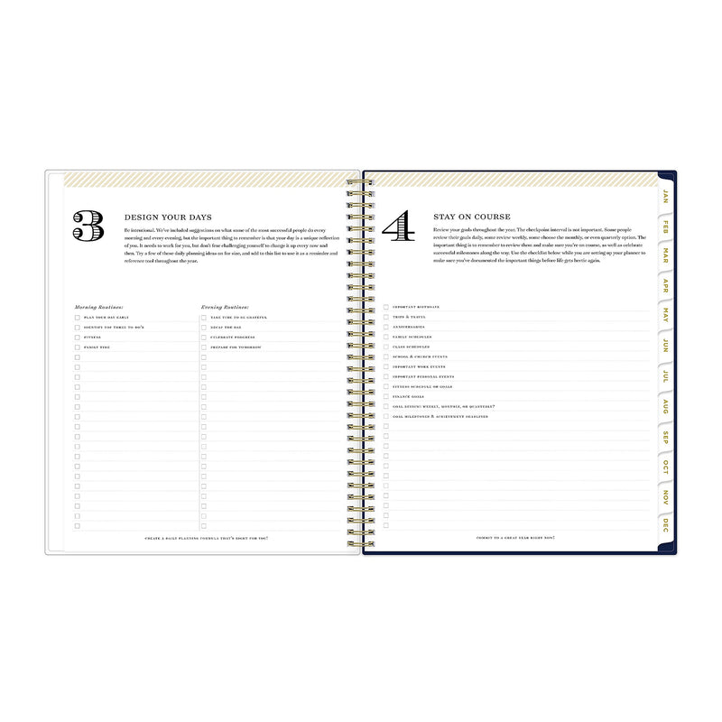 2026 Blue Sky Day Designer Meadow 8.5" x 11"  Weekly & Monthly Planner, Plastic Cover, Multicolored (147222-26)