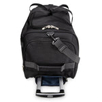 Skyway Luggage Sigma 7.0 28" Polyester Telescoping Travel Duffel with Wheels, Black (177-28-001-RDF)