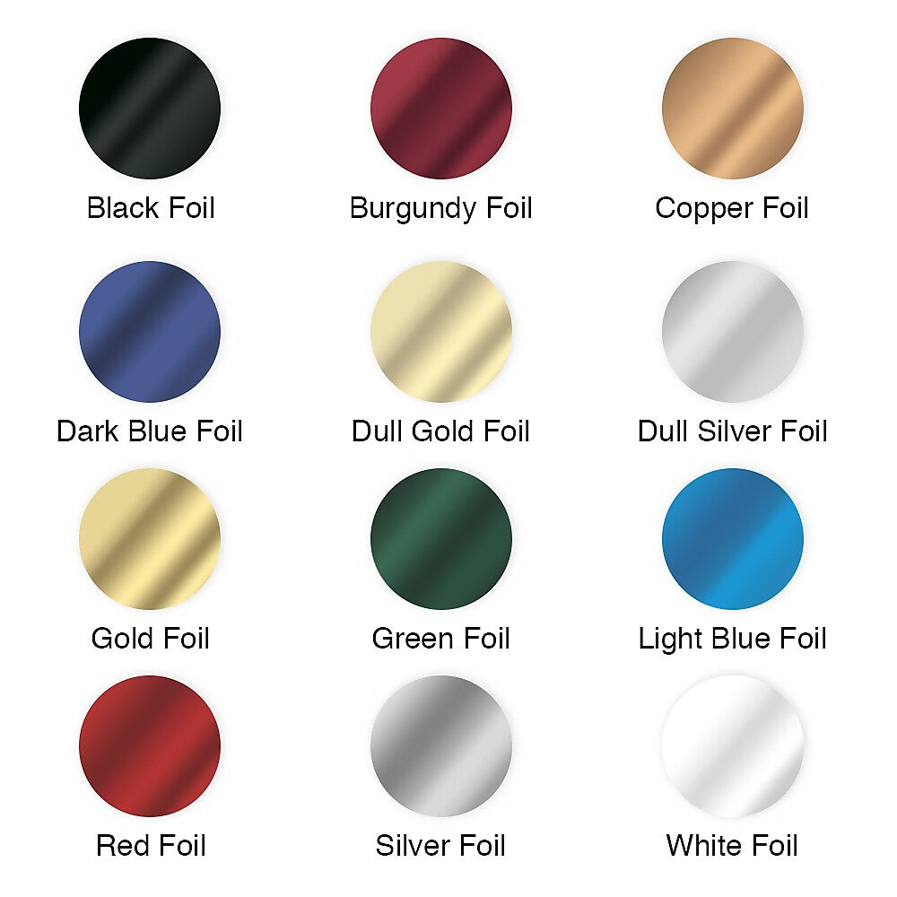 Foil Stamped Standard 2 Pocket Custom Presentation Folder, 100/Box