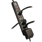 Tripp Lite PROTECT IT! 7-Outlet 540 Joule Surge Suppressor With 4' Cord (TRPTLP74RB)