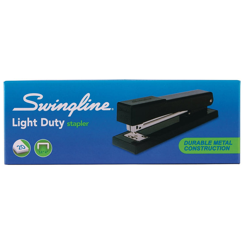 Swingline Desktop Stapler, 20-Sheet Capacity, Black (40501)