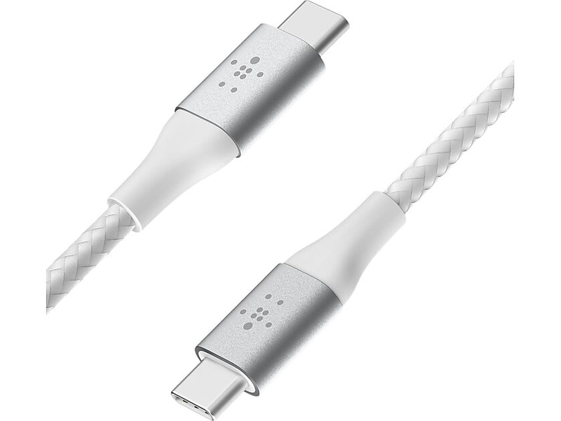 Belkin BoostCharge USB-C to USB-C Charging Cable, 6.6 ft., White (CAB004BT2MWH)