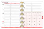 2025-2026 Plato Black Solid 6" x 7.75" Academic Year Weekly Planner, Black (9798330700073)