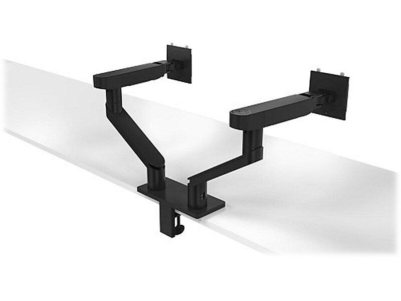 Dell Adjustable Dual Monitor Arm, Up to 27", Black (DELL-MDA20)