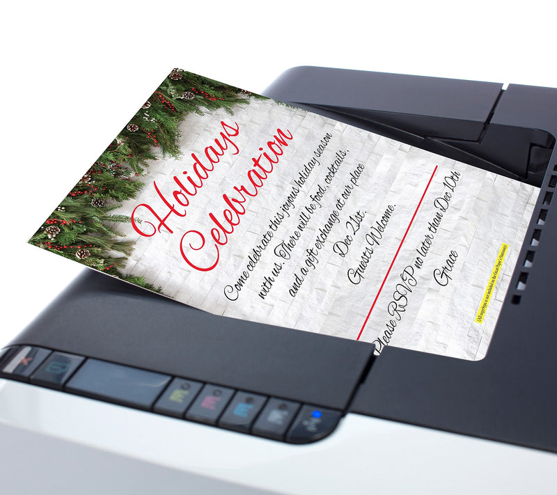 Great Papers! Holiday Stationery Letterhead Garland Magic, Multicolor, 50 sheets (2024032)