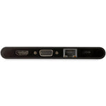 StarTech.com USB-C to HDMI/VGA/USB-A/MicroSD/SD/GbE Multiport Adapter, Male to Female, 100W PD, Laptop Mini Dock (DKT30CHVSCPD)