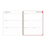2026 Blue Sky Fly By 8.5" x 11"  Weekly & Monthly Planner, Plastic Cover, Multicolored (140195-26)