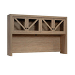 Sauder Dixon City 66"W Desktop Hutch, Brushed Oak (432895)