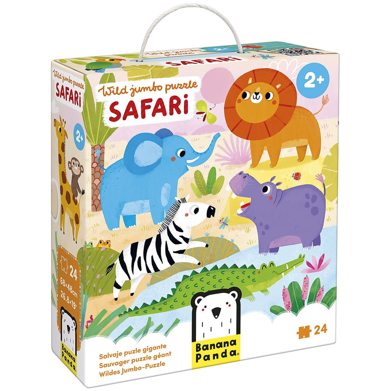 Banana Panda Safari Wild Jumbo 24-Piece Puzzle (BPN49348)