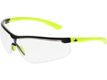 MCR Safety Klondike KD7 Anti-Fog Anti-Scratch Safety Glasses, Wraparound, Clear Lens (135-KD720DC)