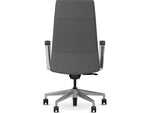 HON Cofi Fabric Swivel Executive Chair, Graphite/Polished Aluminum (HCFEU.W0.STC.P.H.UR93.CHSTC09.PA)