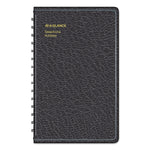AT-A-GLANCE 4-7/8 x 8  Telephone/Address Book, 4-7/8 x 8, Black