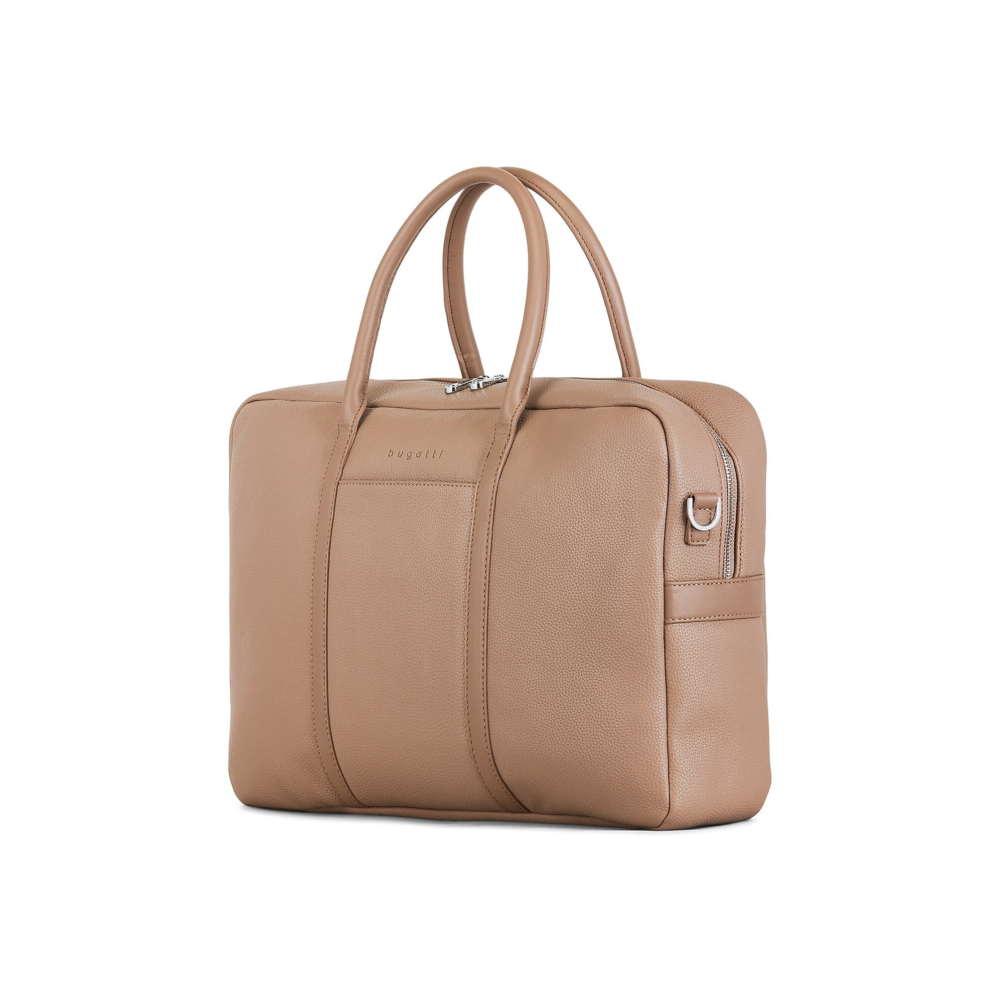 Bugatti Pure Briefcase, Laptop Compatible, Taupe (EXB2529BU-TAUPE)