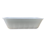 GEN Meat Trays, #42K, 8.75 x 6.32 x 2.25, White, 252/Carton