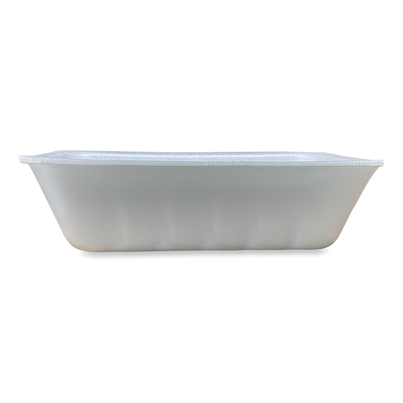 GEN Meat Trays, #42K, 8.75 x 6.32 x 2.25, White, 252/Carton