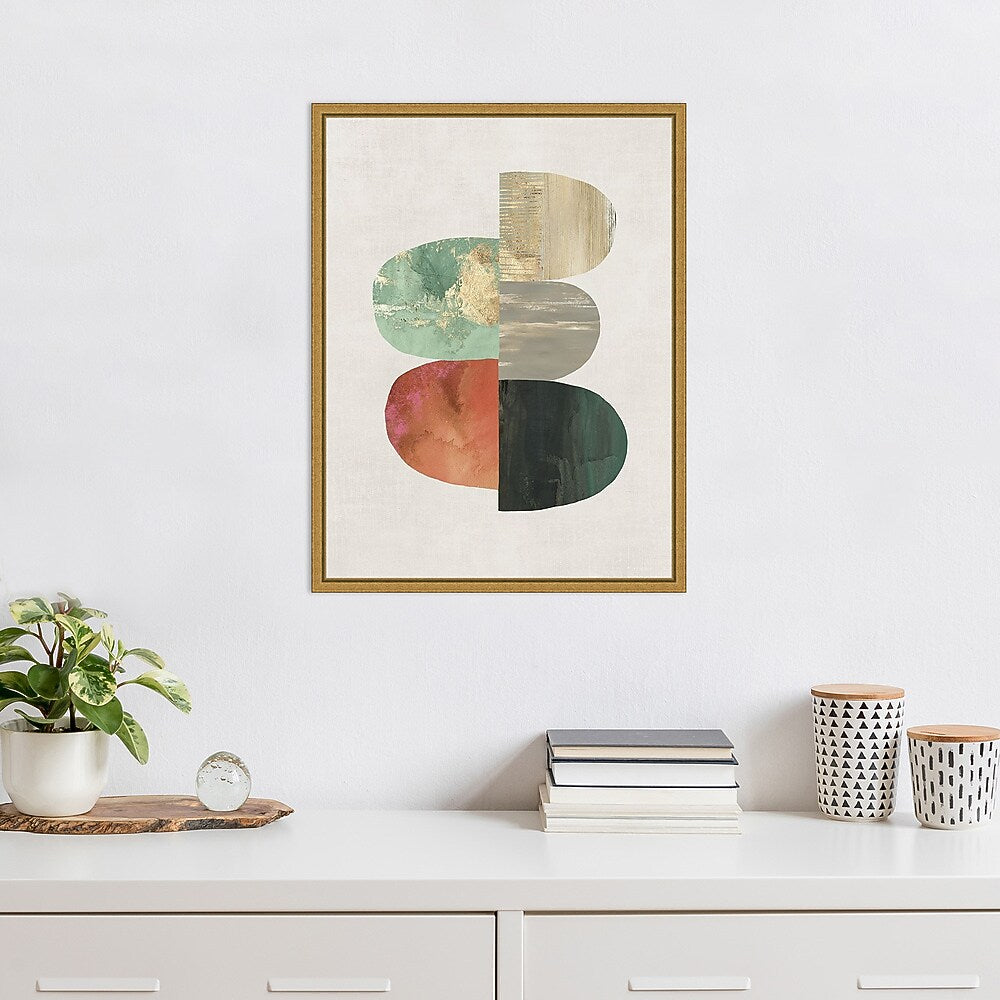 Amanti Art Evolving Energy I by Tom Reeves Framed Canvas Wall Art Print, 18" x 24" (A42675040732)