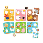 Banana Panda Match the Farm Animals Puzzles, 6/Set (BPN49168)
