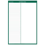 2026 AT-A-GLANCE 24" x 36" Yearly Dry Erase Wall Calendar, Reversible, White/Green (PM210-28-26)
