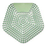Boardwalk Anti-Splash Urinal Screen, Cucumber Twist Scent, Green, 10/Box (WCBX-P-010I010I-02-AAS80-)