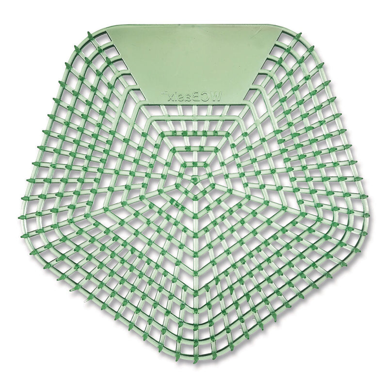 Boardwalk Anti-Splash Urinal Screen, Cucumber Twist Scent, Green, 10/Box (WCBX-P-010I010I-02-AAS80-)