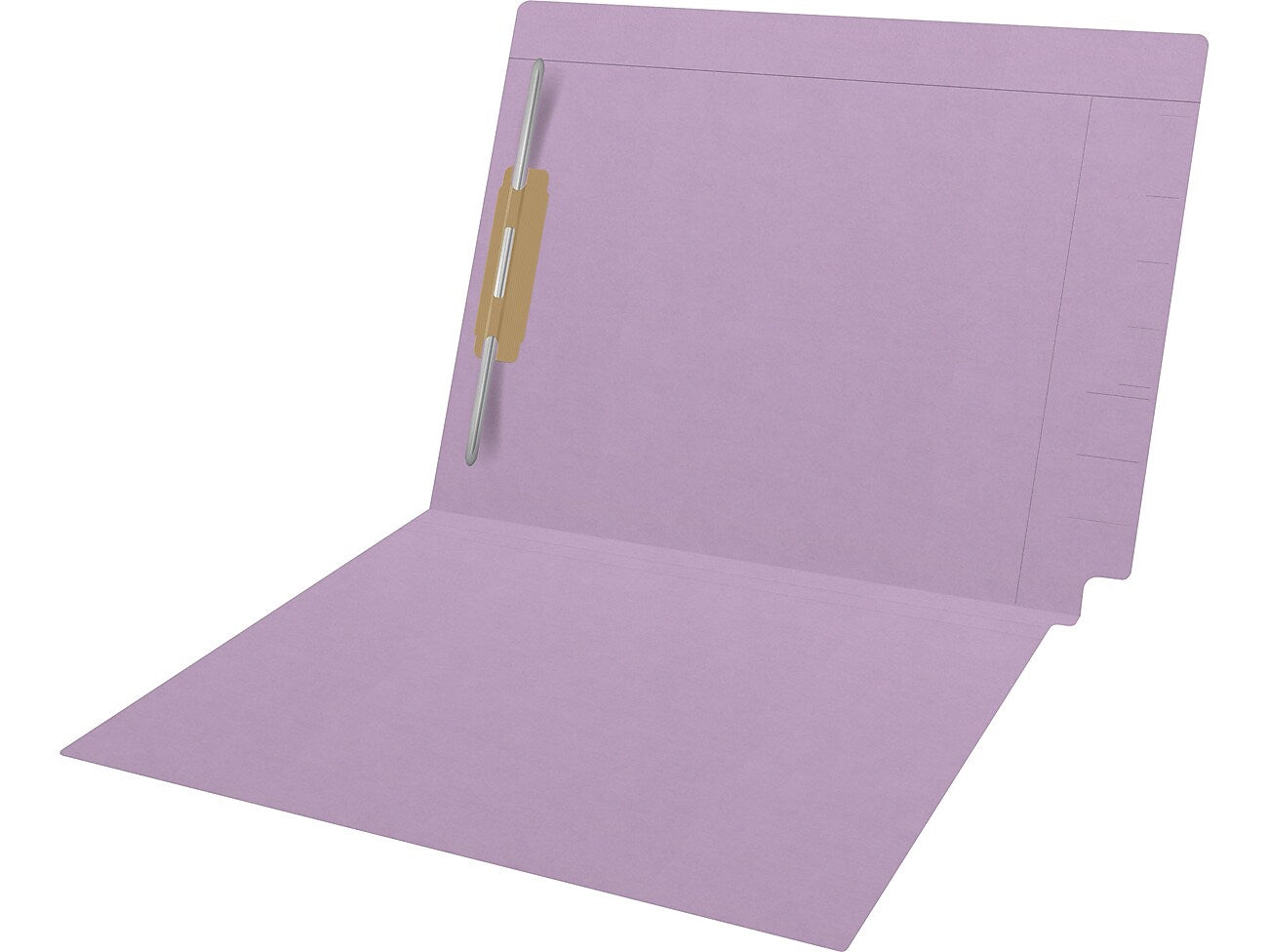 Medical Arts Press Reinforced Classification Folder, 1 3/8" Expansion, Letter Size, Lavender, 50/Box (S-09483-LAV)