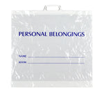 Patient Belonging Bags 20" x 20", White