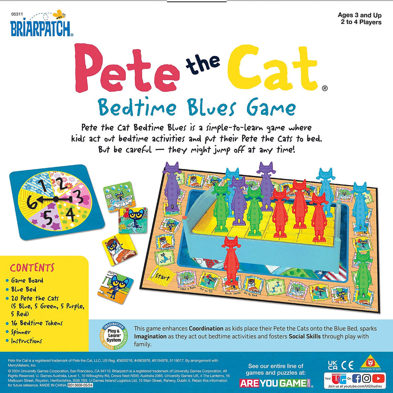 Briarpatch Pete the Cat Bedtime Blues Game (UG-05311)