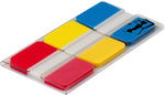 Post-it Tabs, 1" Wide, Assorted Colors, 66 Tabs/Pack (686-RYB)